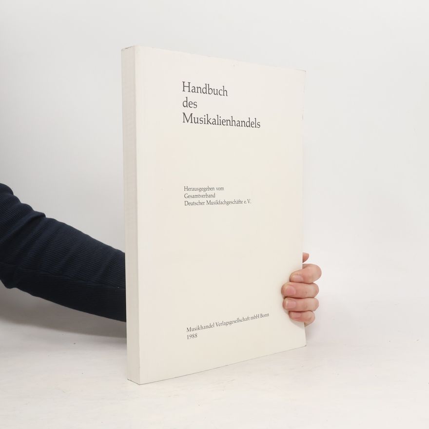 Kolektiv autorů Handbuch des Musikalienhandels