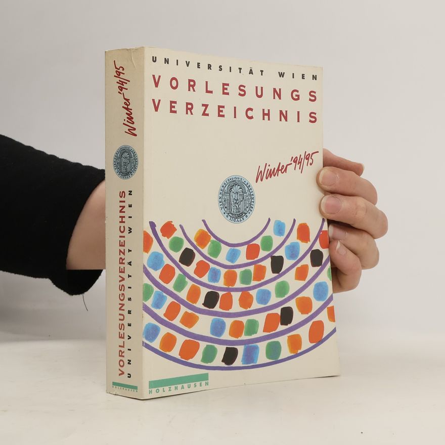 Autorenkollektiv Vorlesungs Verzeichnis Winter ‘94/95