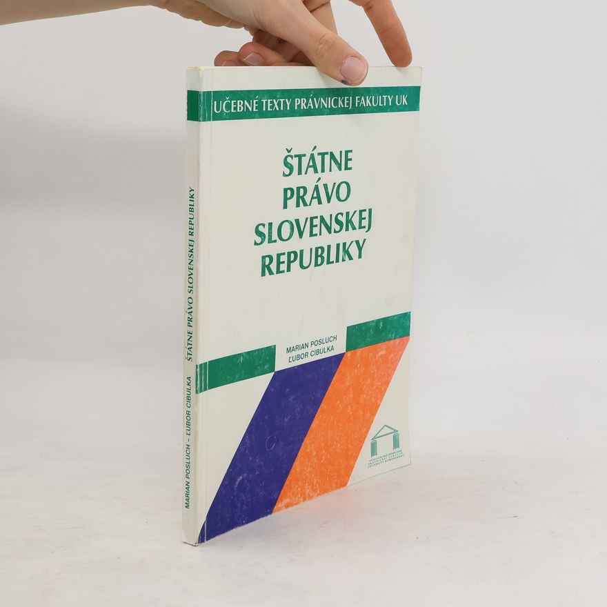 L'ubor Cibulka Štátne právo Slovenskej republiky