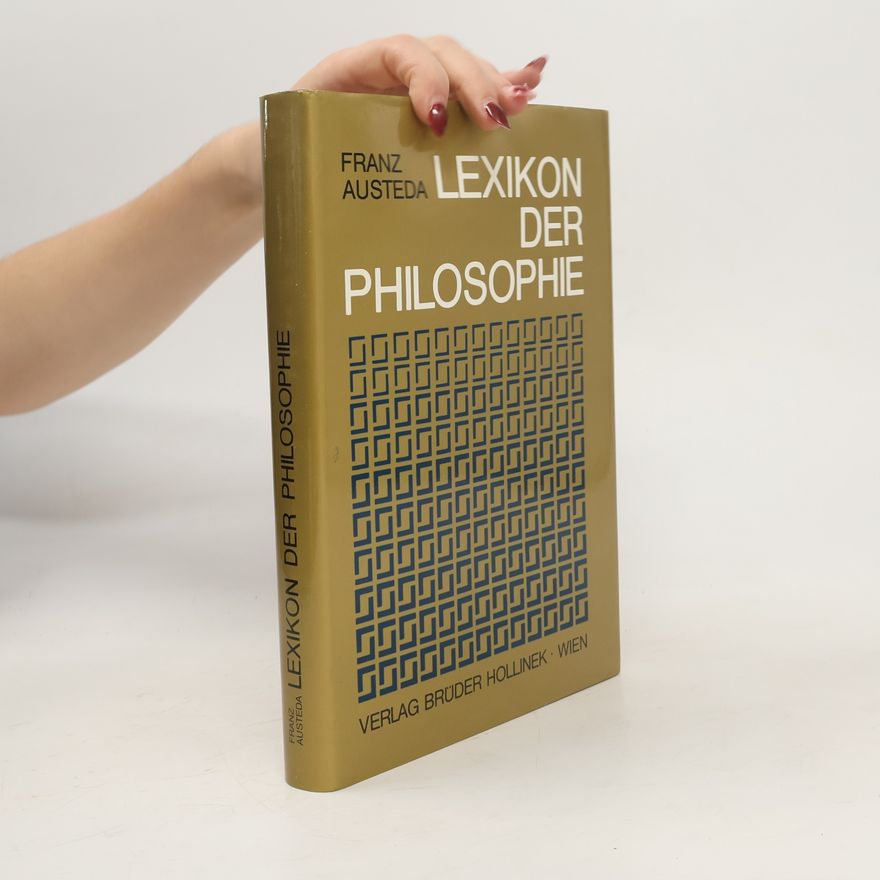 Franz Austeda Lexikon der Philosophie