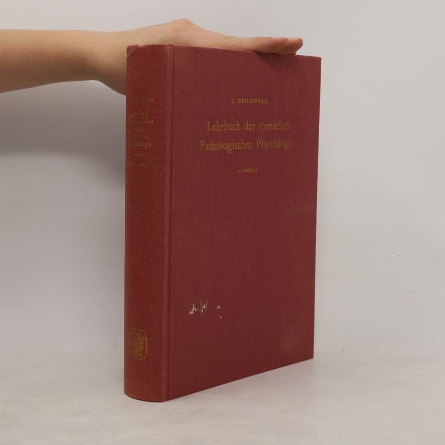 Kolektiv autorů Handbuch der speziellen Pathologischen Physiologie
