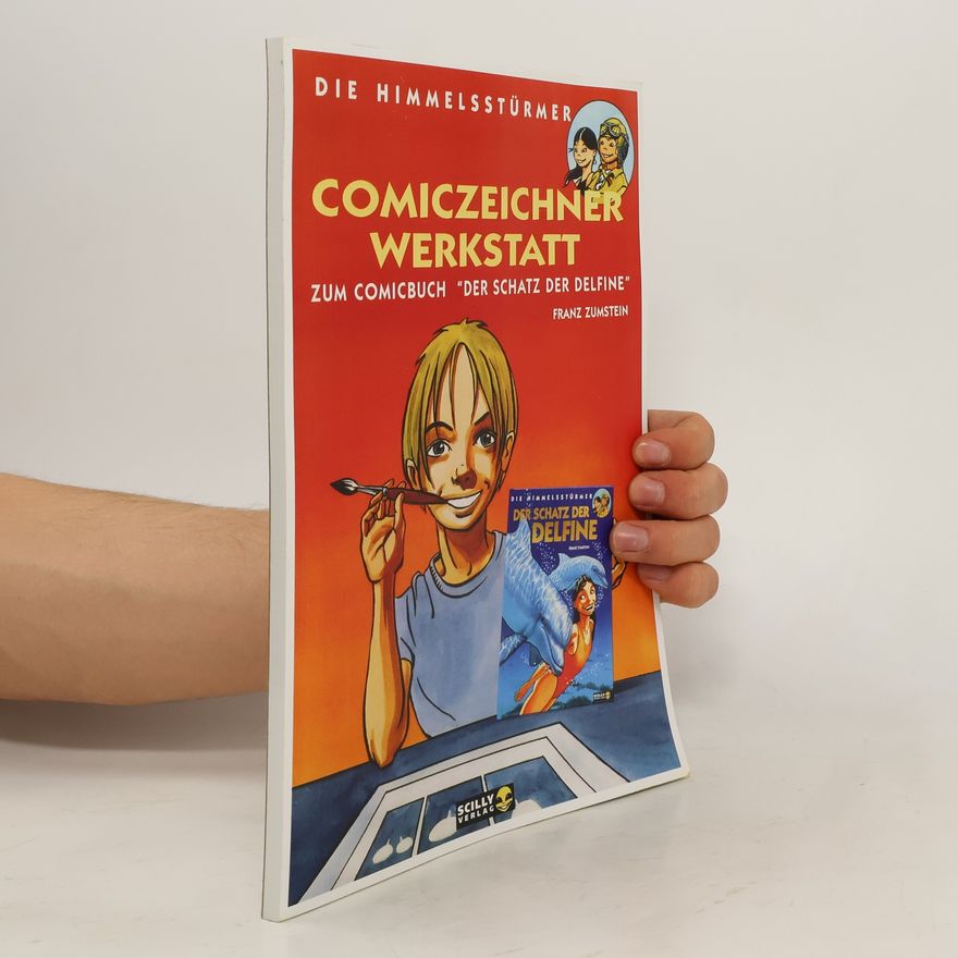 Franz Zumstein Comiczeichnerwerkstatt zum Comicbuch "Der Schatz der Delfine"