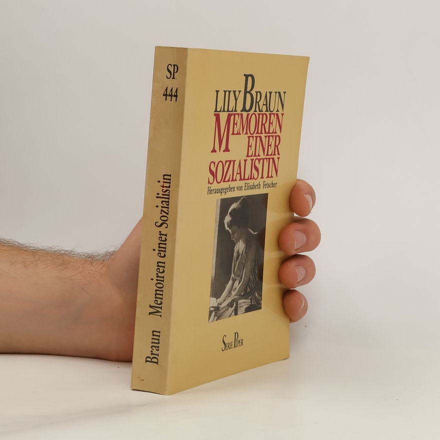 Lily Braun Memoiren einer Sozialistin