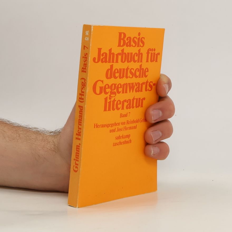 Jost Hermand Basis JAhrbuch für Gegenwartsliteratur. Band 7