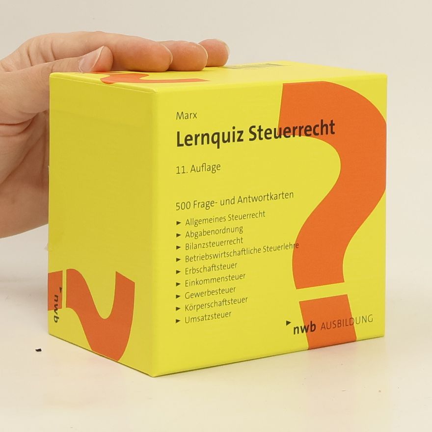 Arne Marx Lernquiz Steuerrecht
