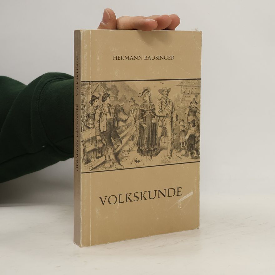 Hermann Bausinger Volkskunde