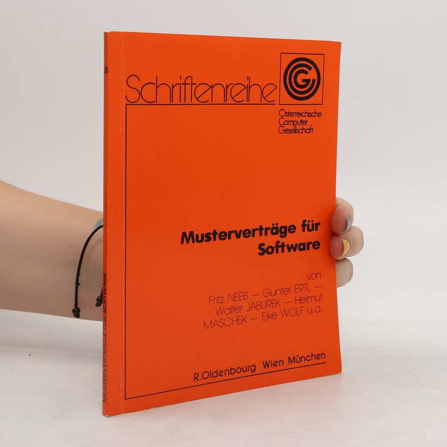 R. Oldenbourg Musterverträge für Software