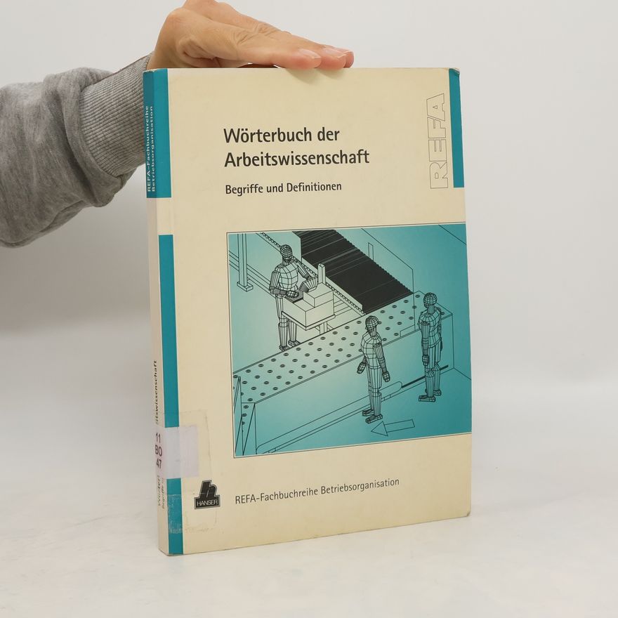 Wilfried Hammer Wörterbuch der Arbeitswissenschaft