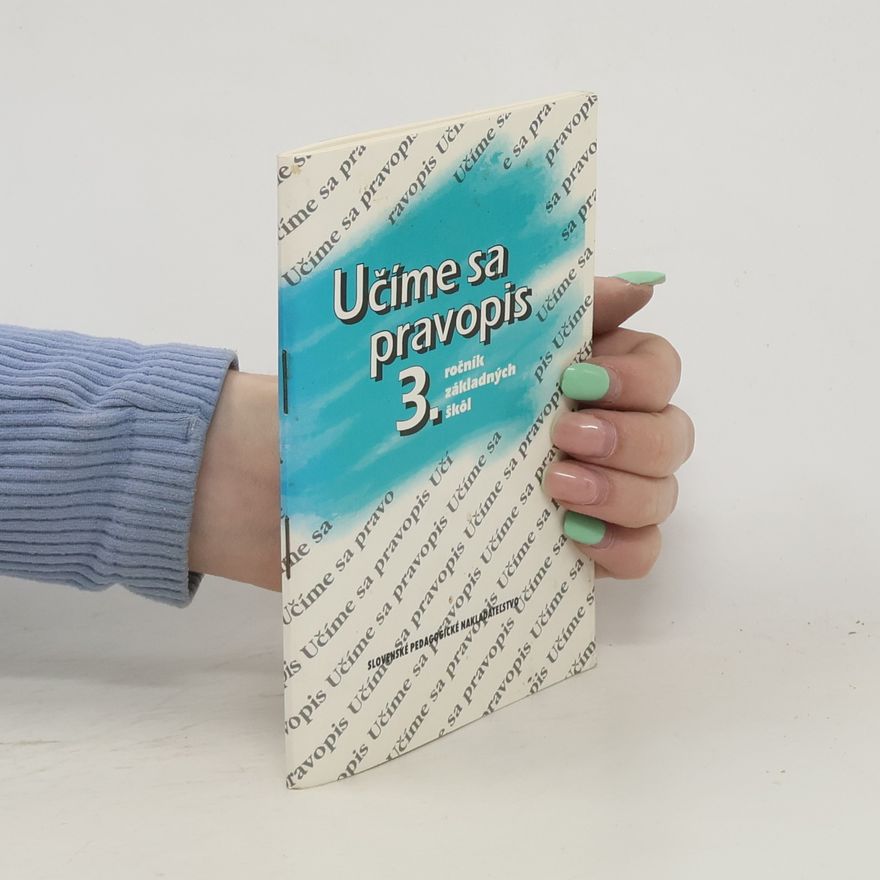 Jozefína Benková Učíme sa pravopis v 3. ročníku základných škôl