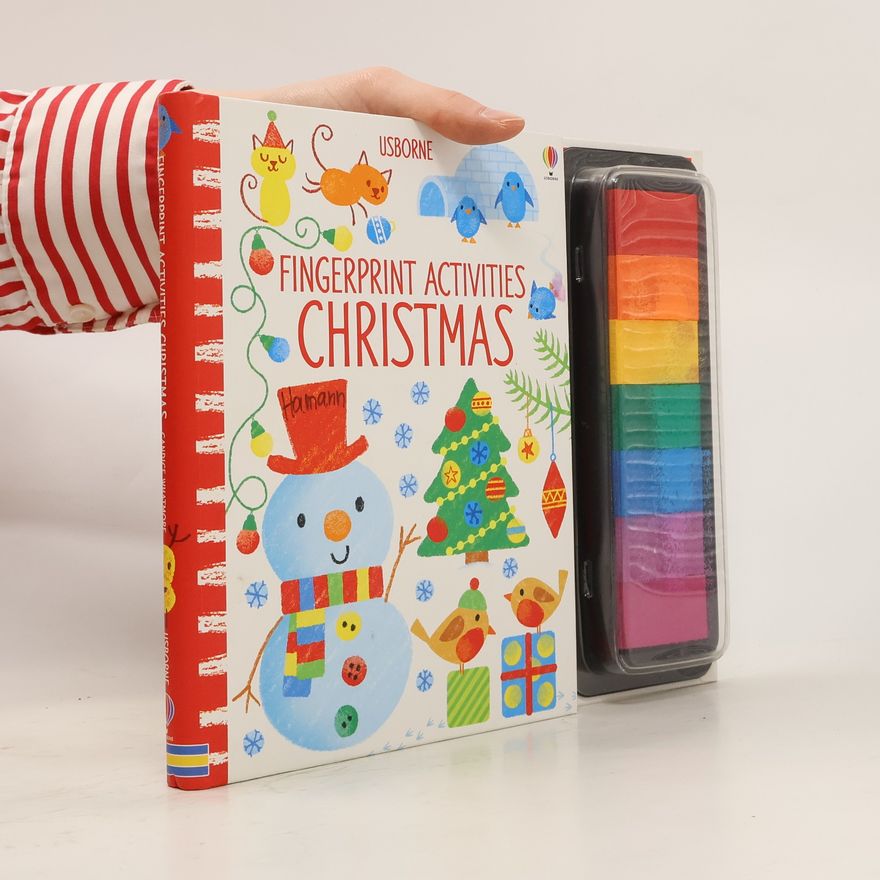 Fiona Watt Fingerprint Activities Christmas, w. ink pad
