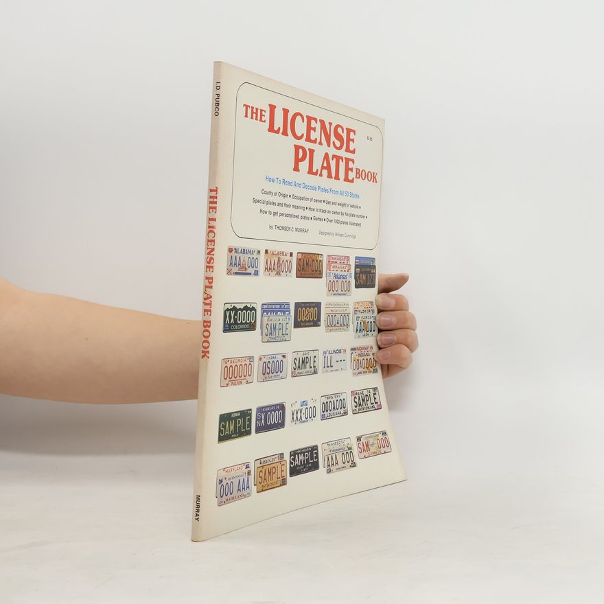 Thomson C. Murray The License Plate Book