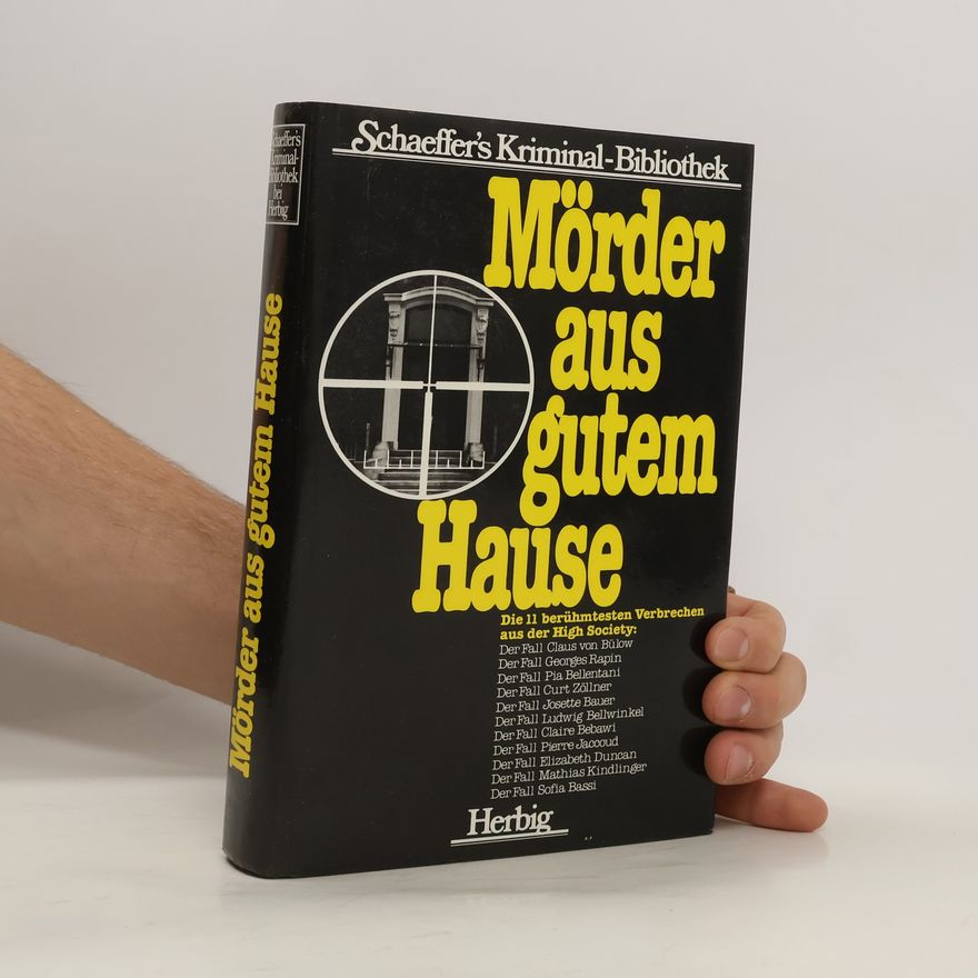 Max Pierre Schaeffer Mörder aus gutem Haus