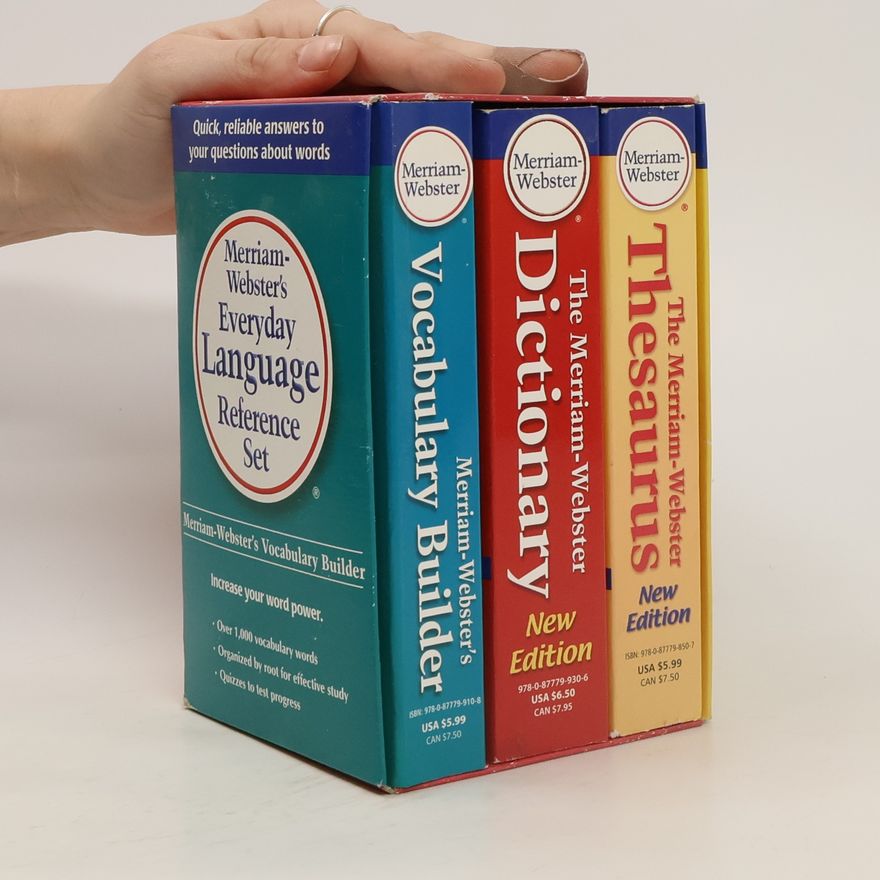 Mary W. Cornog Merriam-Webster's Everyday Language Reference Set
