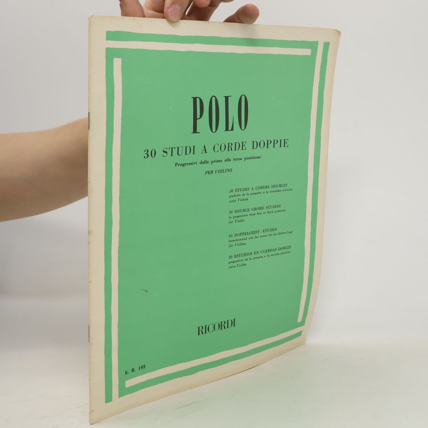Kolektiv autorů Polo 30 studi a corde doppie