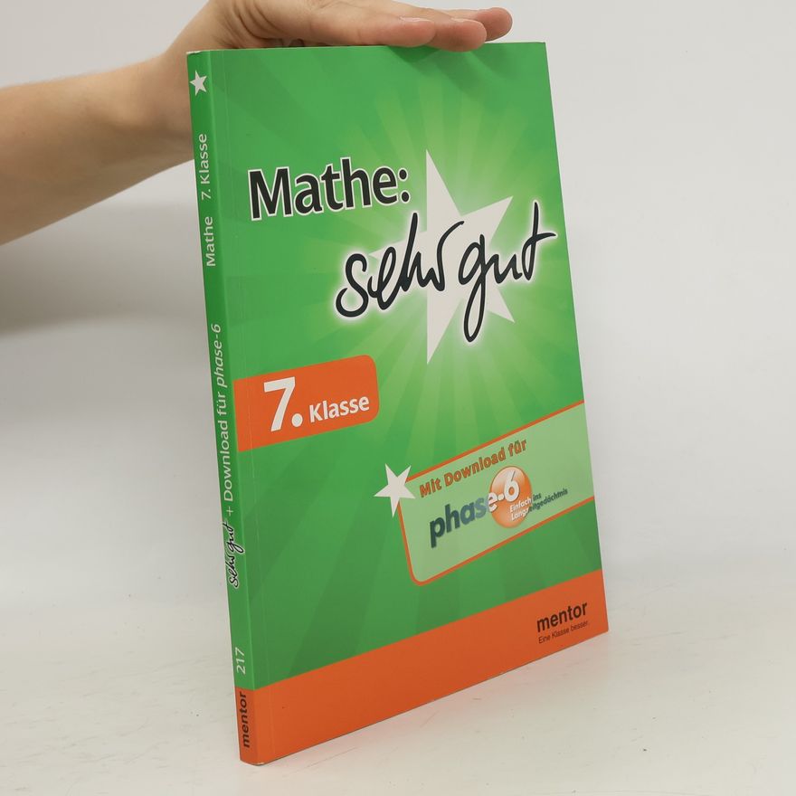Autorenkollektiv Mathe. Sehr gut. 7. Klasse