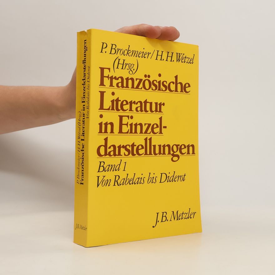 Hermann H. Wetzel Französische Literatur in Einzeldarstellungen 1
