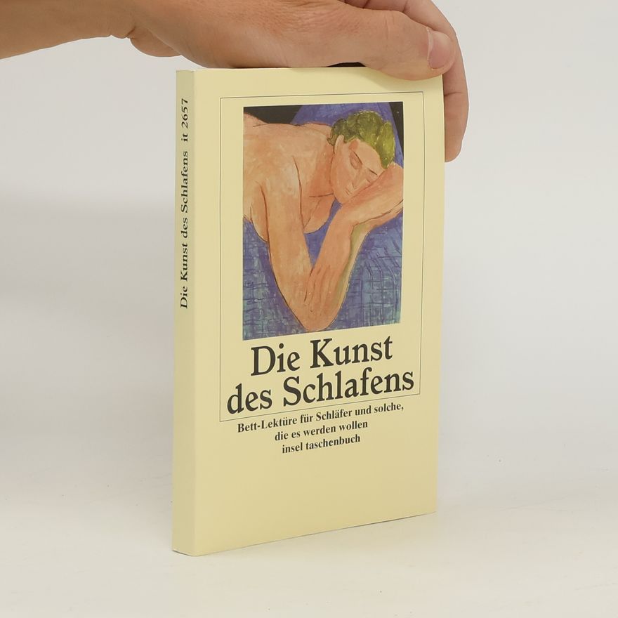 Günter Stolzenberger Die Kunst des Schlafens