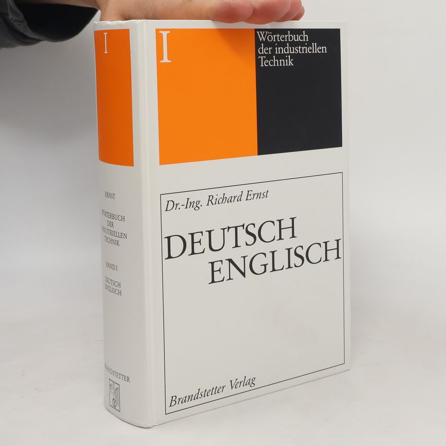 Dr.-Ing. Richard Ernst Wörterbuch der industriellen Technik
