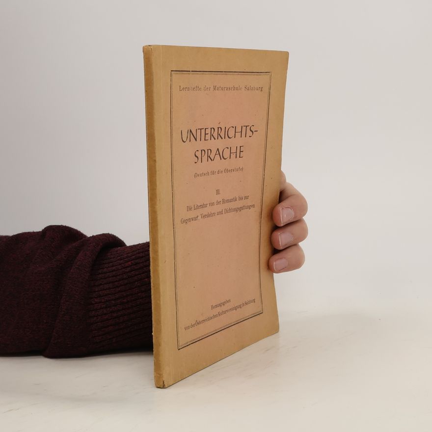 Various authors Unterrichtssprache III