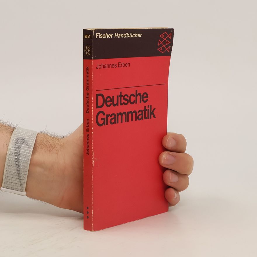 Johannes Erben Deutsche Grammatik