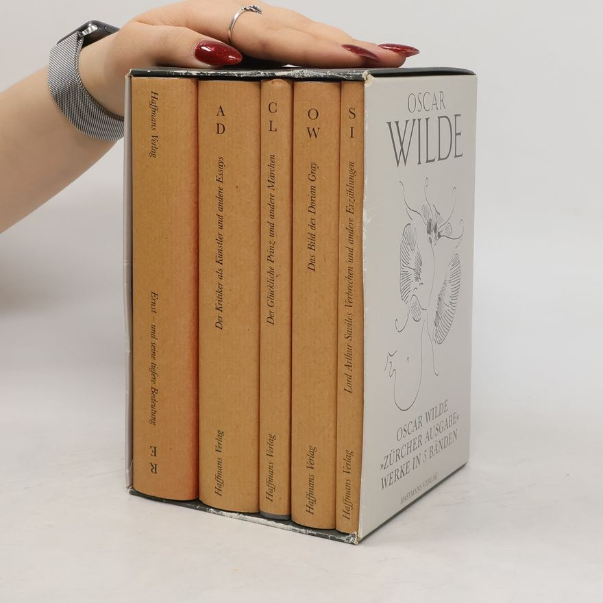 Oscar Wilde Werke in 5 Bänden. Zürcher Ausgabe