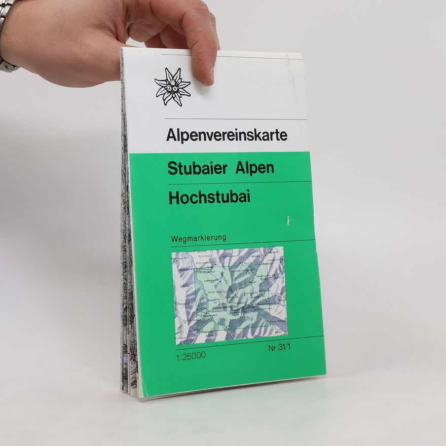 Deutscher Alpenverein Alpenvereinskarte Stubaier Alpen, Hochstubai