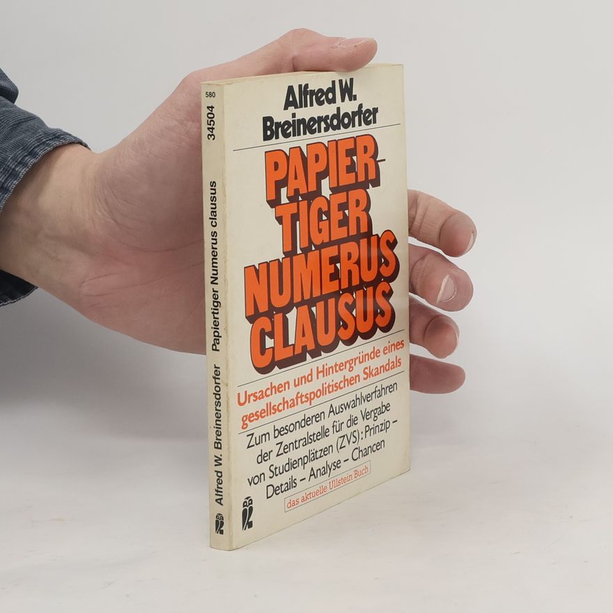 Alfred W. Breinersdorfer Papiertiger Numerus clausus