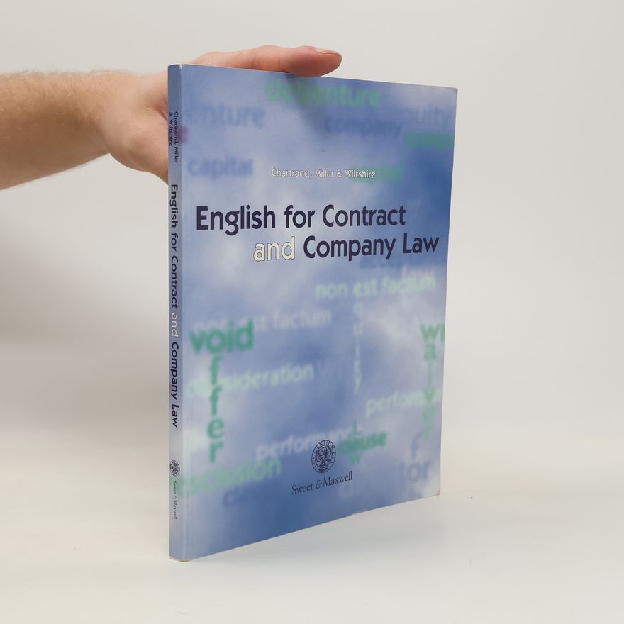 Marcella Chartrand English for Contract and Company Law