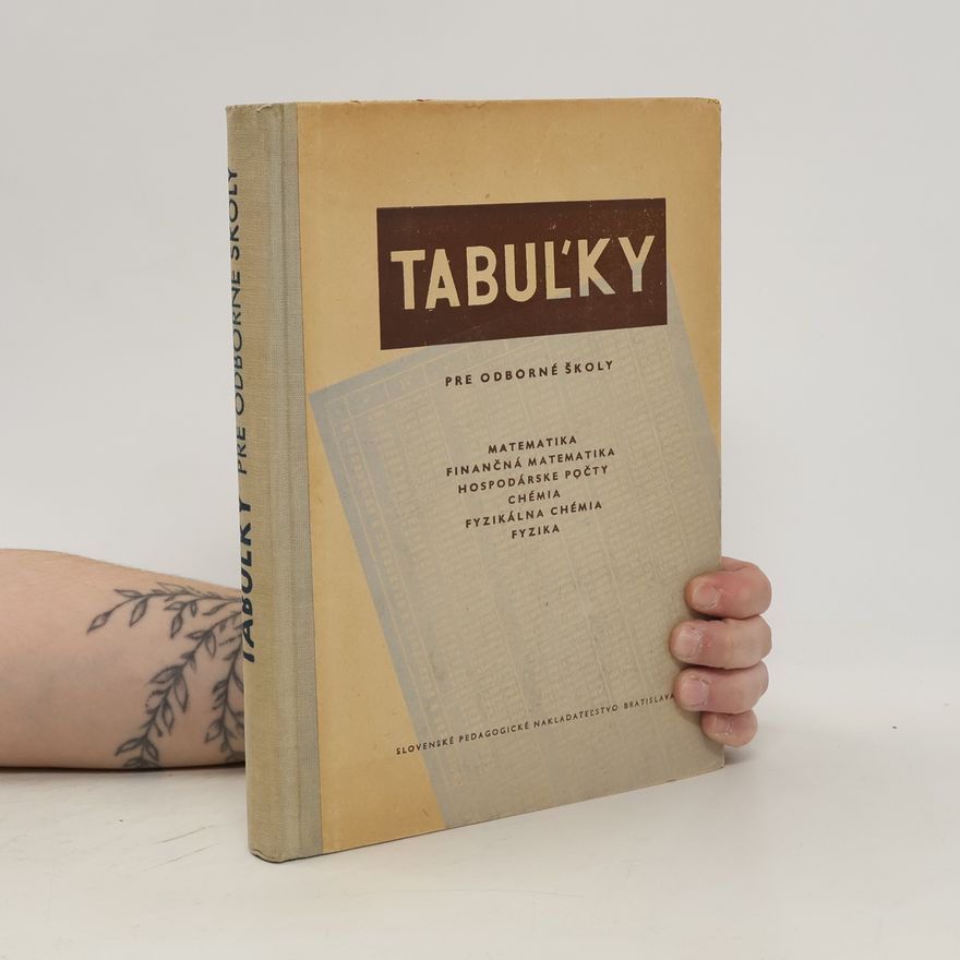 Kolektiv autorů Tabuĺky pre odborné školy