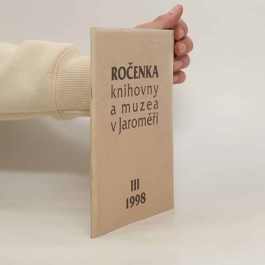 Collectif d'auteurs Ročenka knihovny a muzea v Jaroměři 3