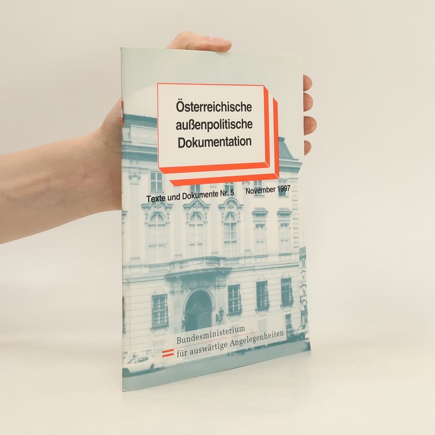 Autorenkollektiv Österreichische außenpolitische Dokumentation
