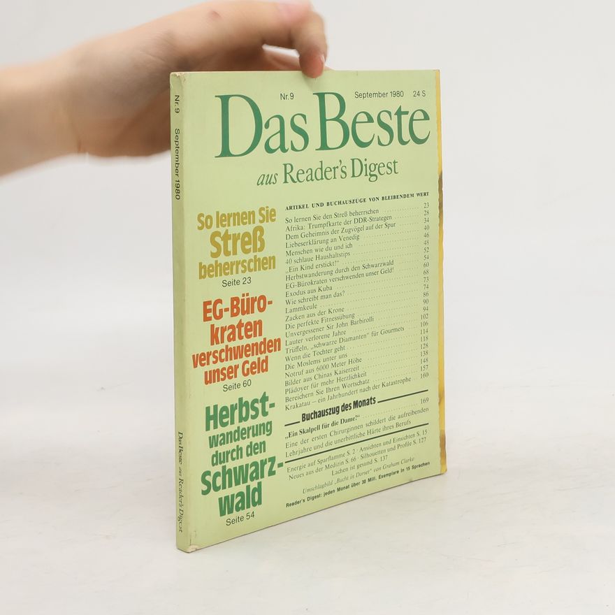 Autorenkollektiv Das Beste aus Reader´s Digest 9/1980
