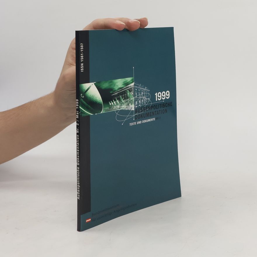Collectif d'auteurs Aussenpolitische Dokumentation 2/Mai/1999