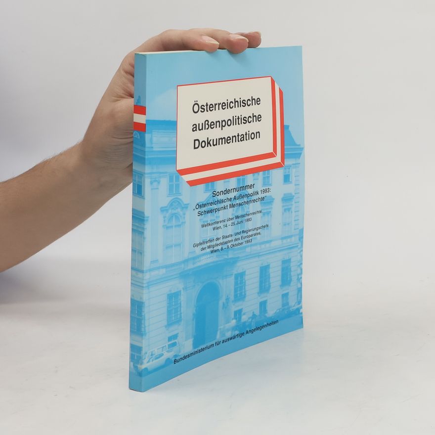 Autorenkollektiv Österreichische außenpolitische Dokumentation 1993
