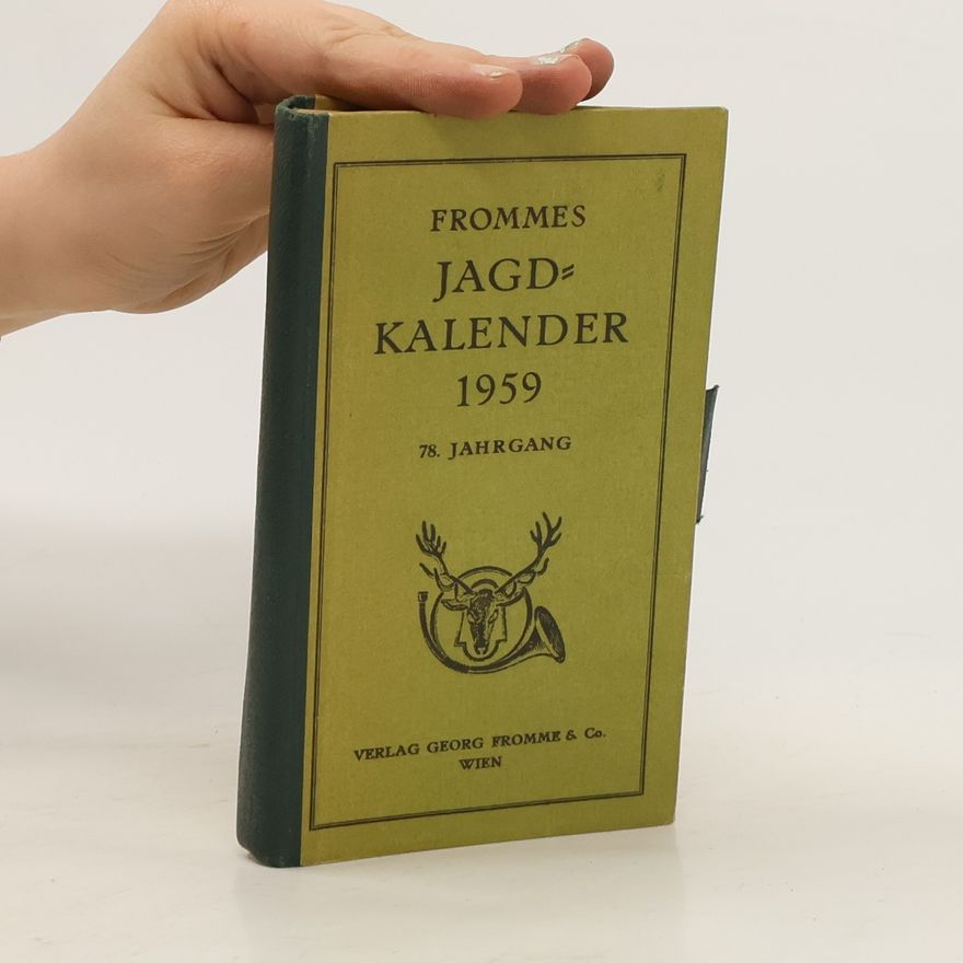 Viktor Schmidt Frommes Jagdkalender