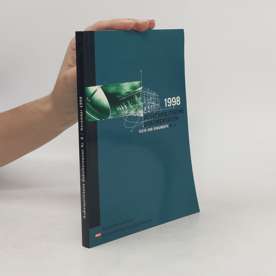 Autores varios Aussenpolitische Dokumentation Nr. 5. 11/1998