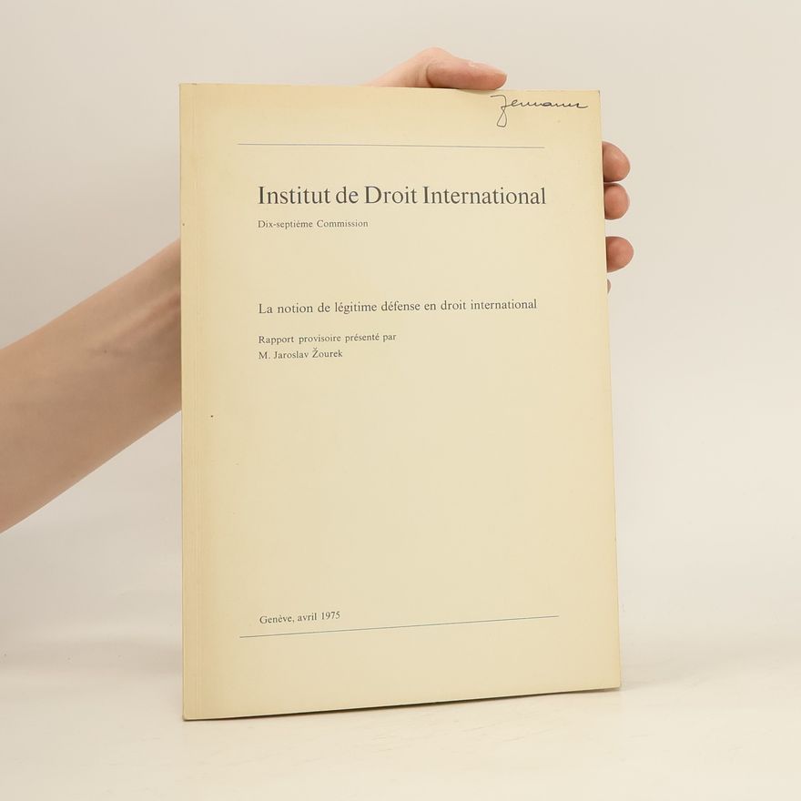 Kolektív autorov Institut de Droit International