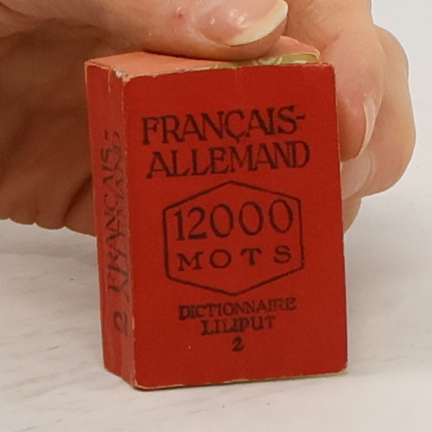 Franz Josef Wershoven Dictionnaire Liliput 2 Francais allemand