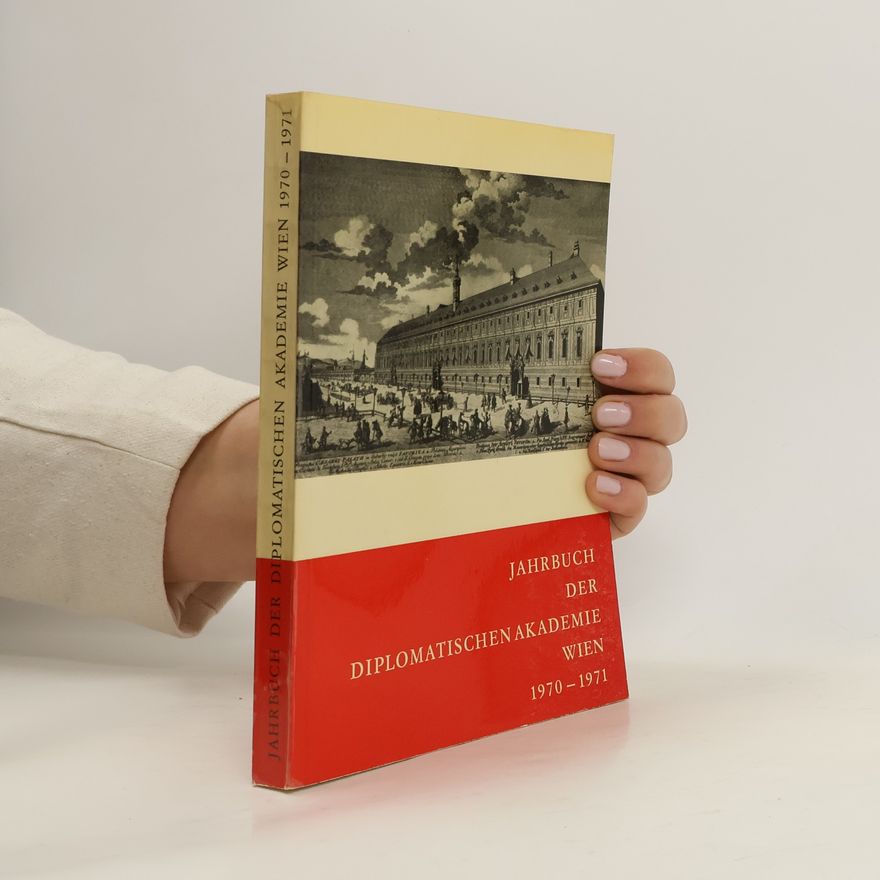 Collectif d'auteurs Jahrbuch der Diplomatischen Akademie Wien 1970-1971