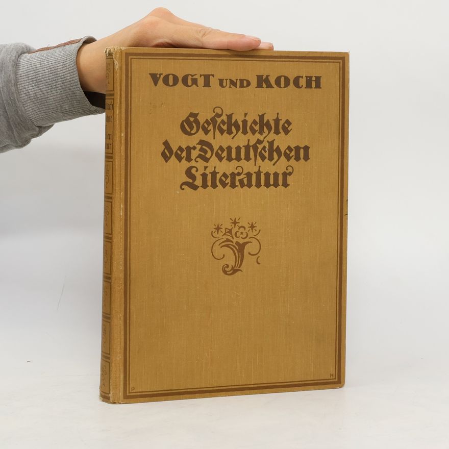 Max Koch Geschichte der Deutschen Literatur