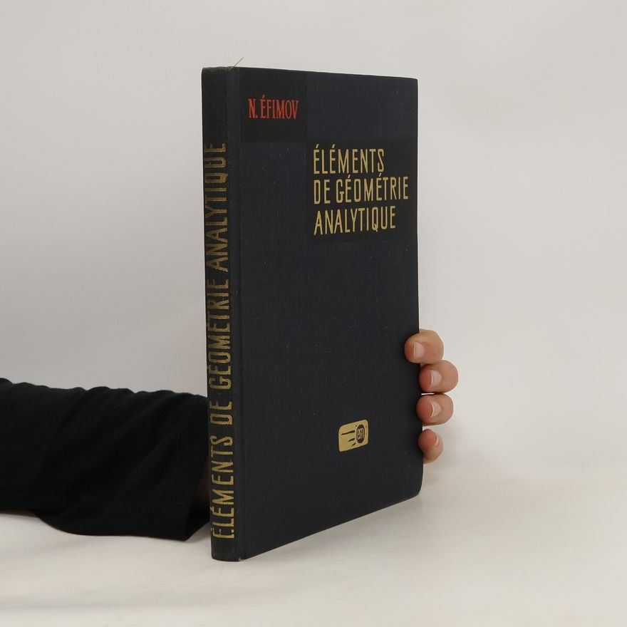 N. Éfimov Éléments de géométrie analytique