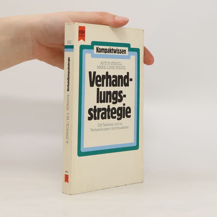 Marie Luise Stangl Verhandlungsstrategie