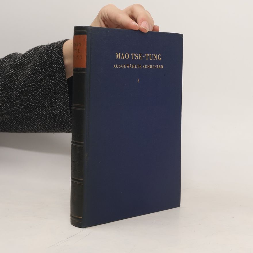 Zedong Mao Mao Tse-Tung Ausgewählte Schriften 3