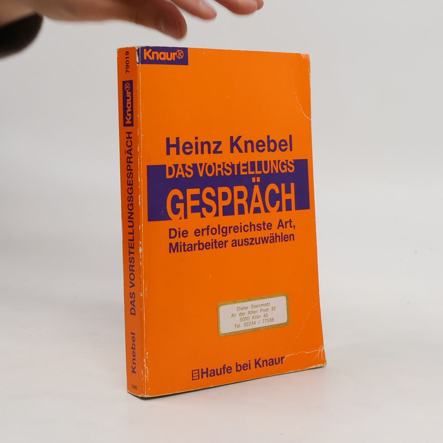 Heinz Knebel Das Vorstellungsgespräch