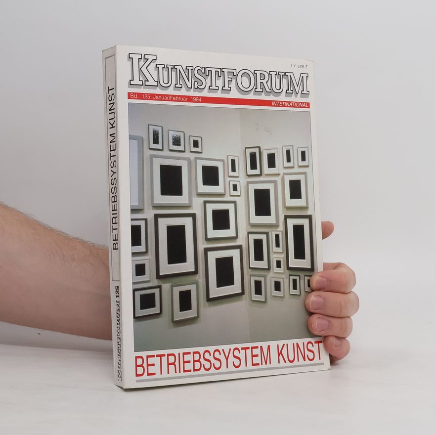 Autorenkollektiv Kunstforum. Kunst der Fiktion der Kunst