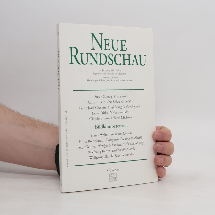 Collectif d'auteurs Neue Rundschau 2003/3
