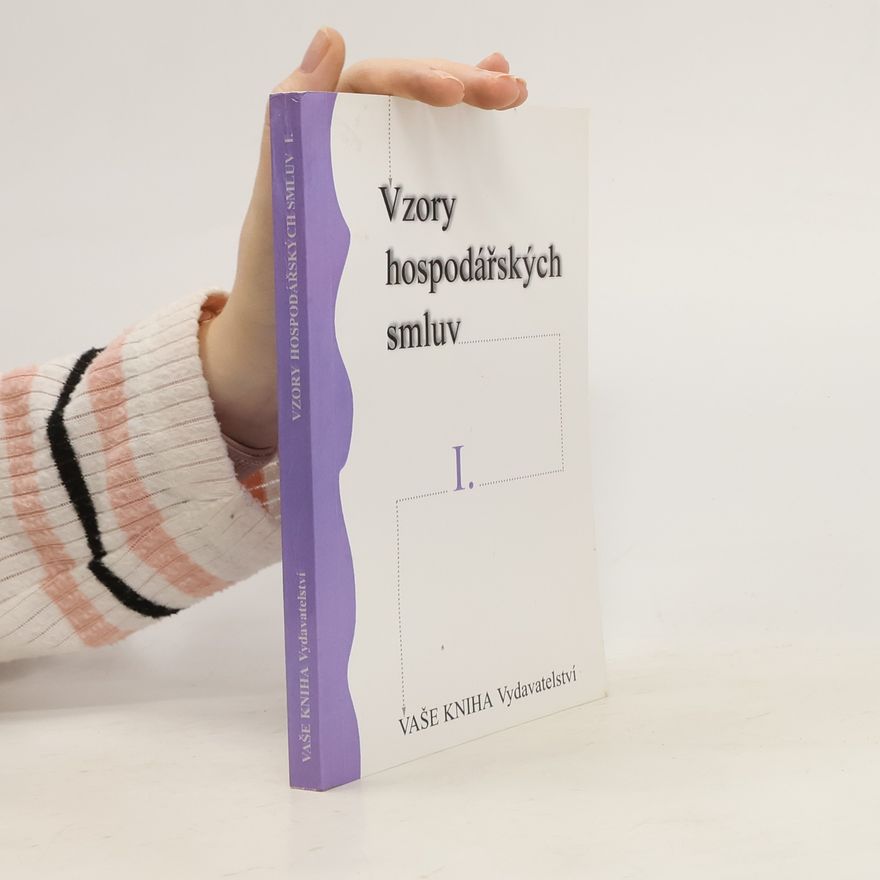 Collectif d'auteurs Vzory hospodářských smluv I.