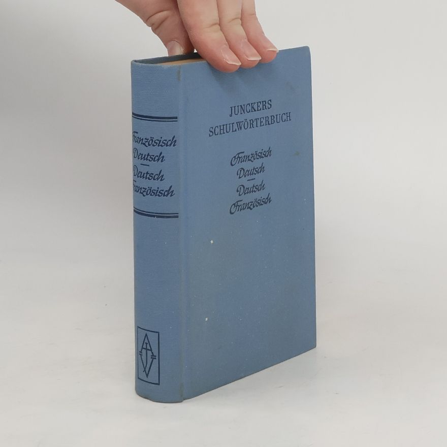 Autorenkollektiv Junckers Wörterbuch Französisch Deutsch - Deutsch Französisch