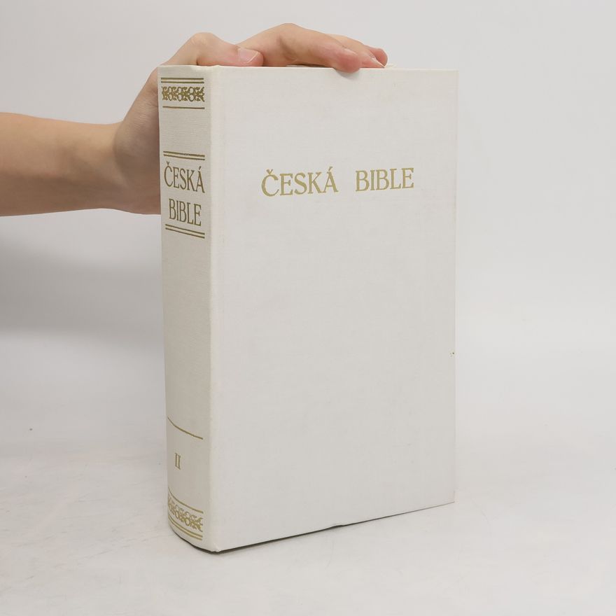Jan Sýkora Bible Česká. Díl prvý: Knihy Starého zákona. Svazek III.