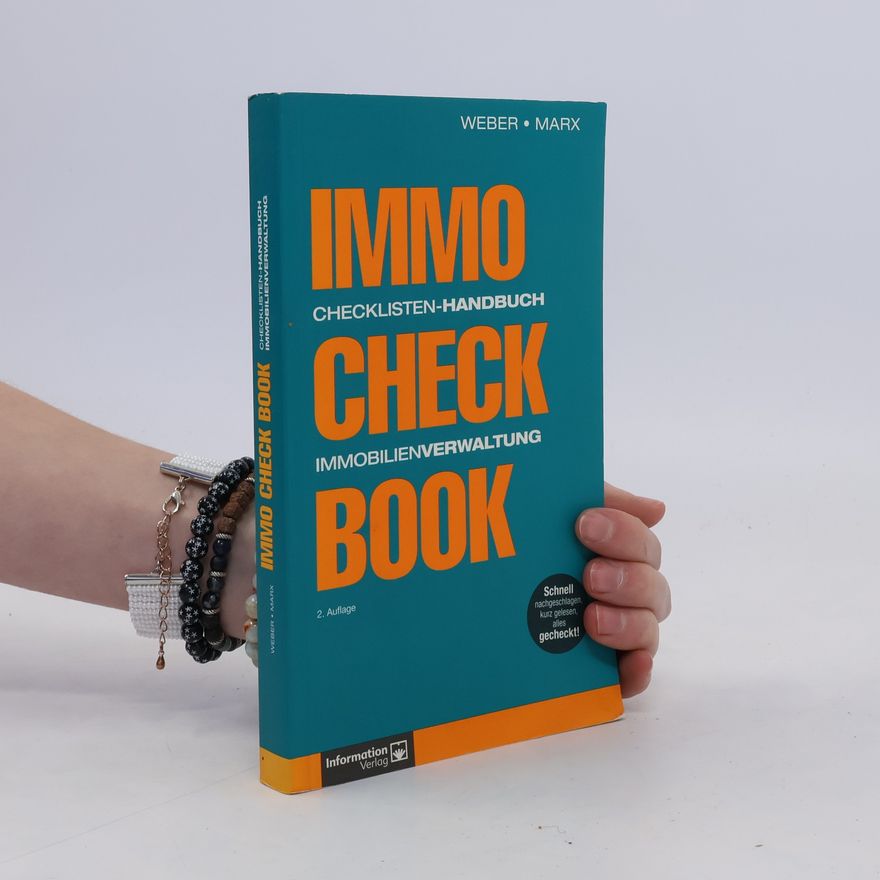 Hans Dieter Marx Immobilien Check Book 2000.